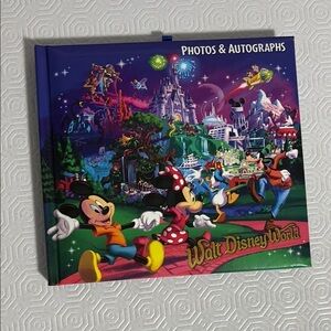 Walt Disney World Photo Album Autograph Book - Official Disney Merchandise